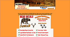 Desktop Screenshot of beardecals.com